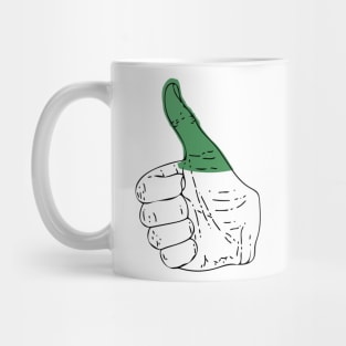 Green Thumb Plant Person Mug